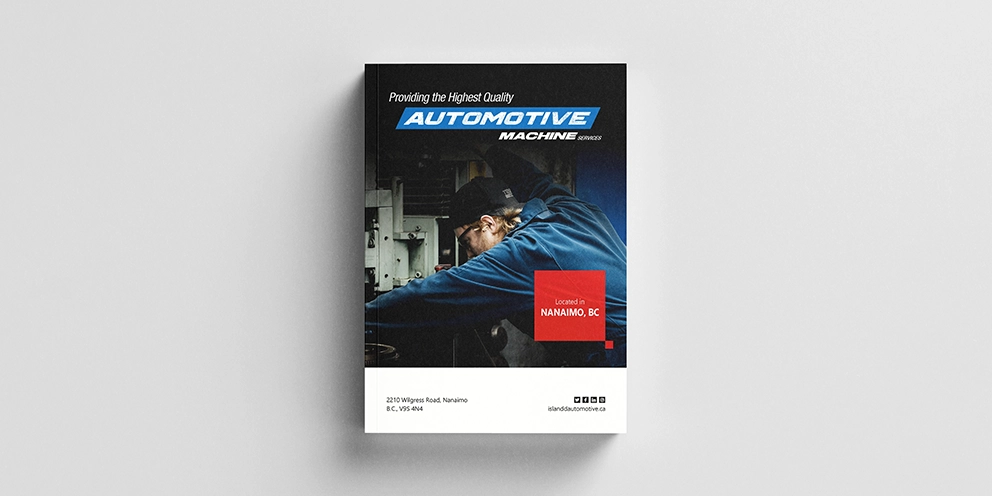Preview of Island D Automotive brochure - Front